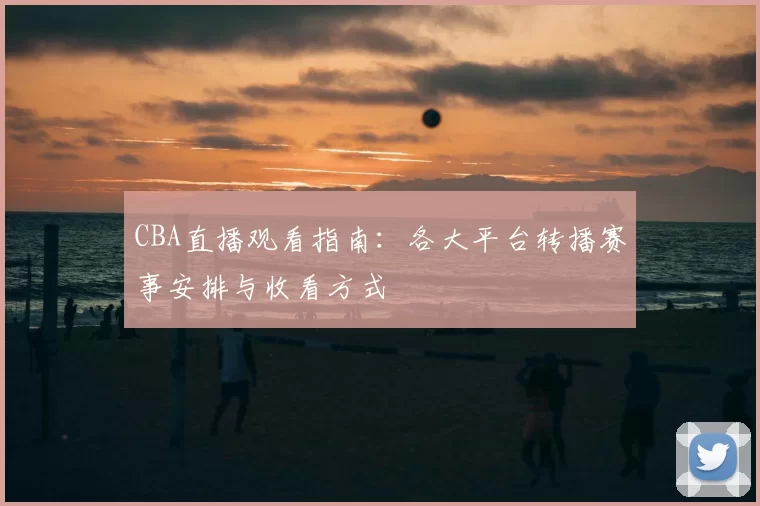 CBA直播观看指南:各大平台转播赛事安排与收看方式