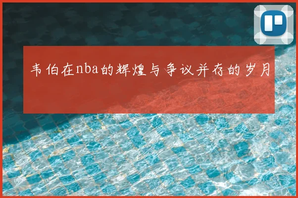 韦伯在nba的辉煌与争议并存的岁月