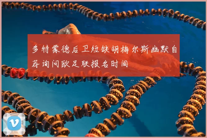 多特蒙德后卫短缺胡梅尔斯幽默自荐询问欧足联报名时间